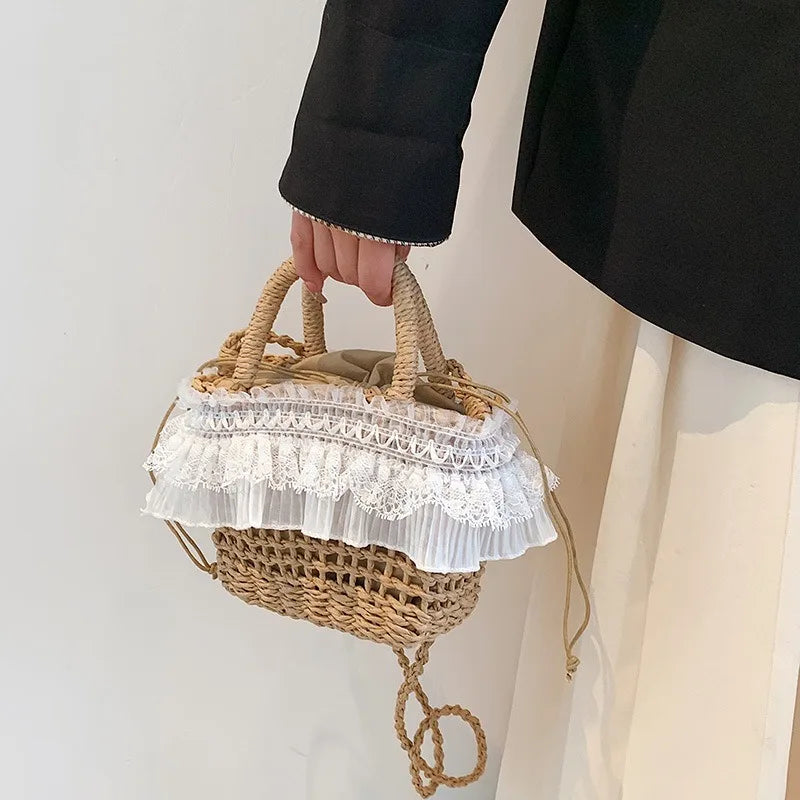 Fethiye - Straw Crossbody Bag