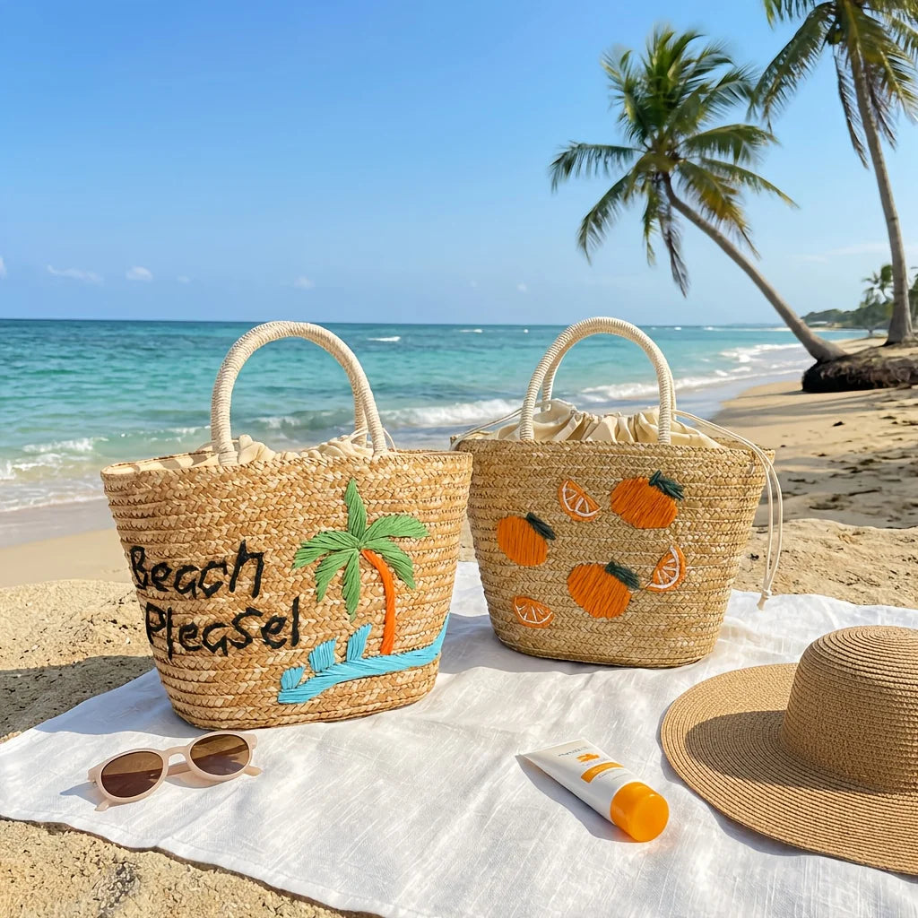 Bonifacio - Straw Tote Bag
