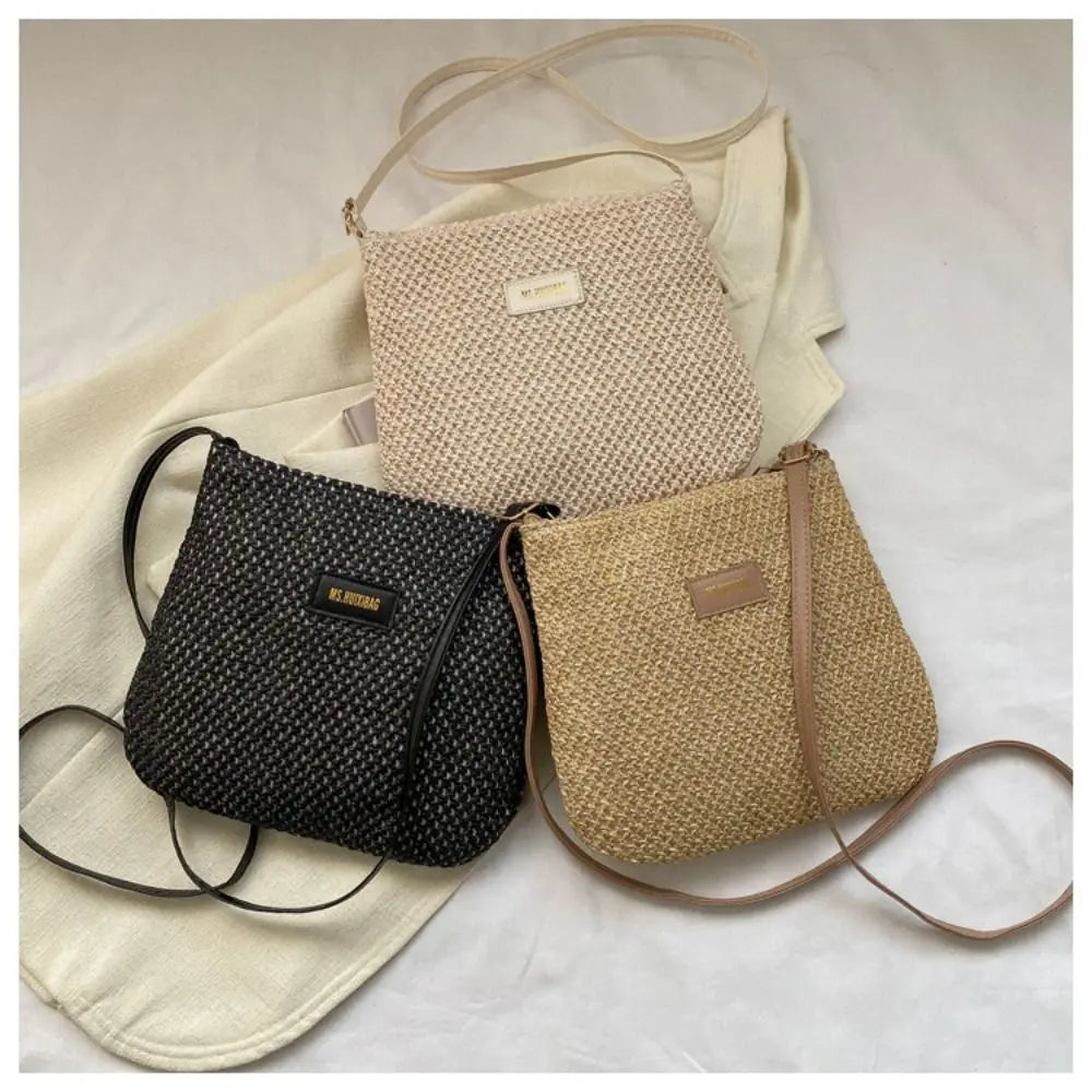 Bodrum - Straw Crossbody Bag