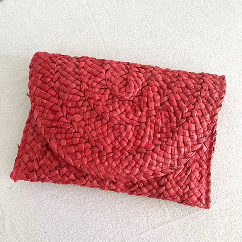 Conil - Straw Clutch
