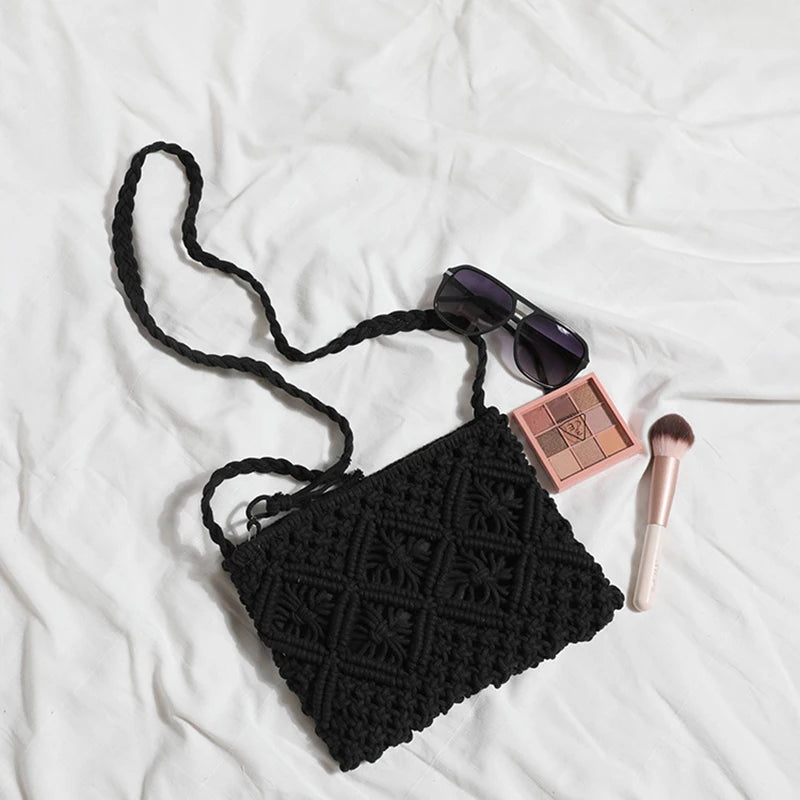 Grimaud - Straw Crossbody Bag