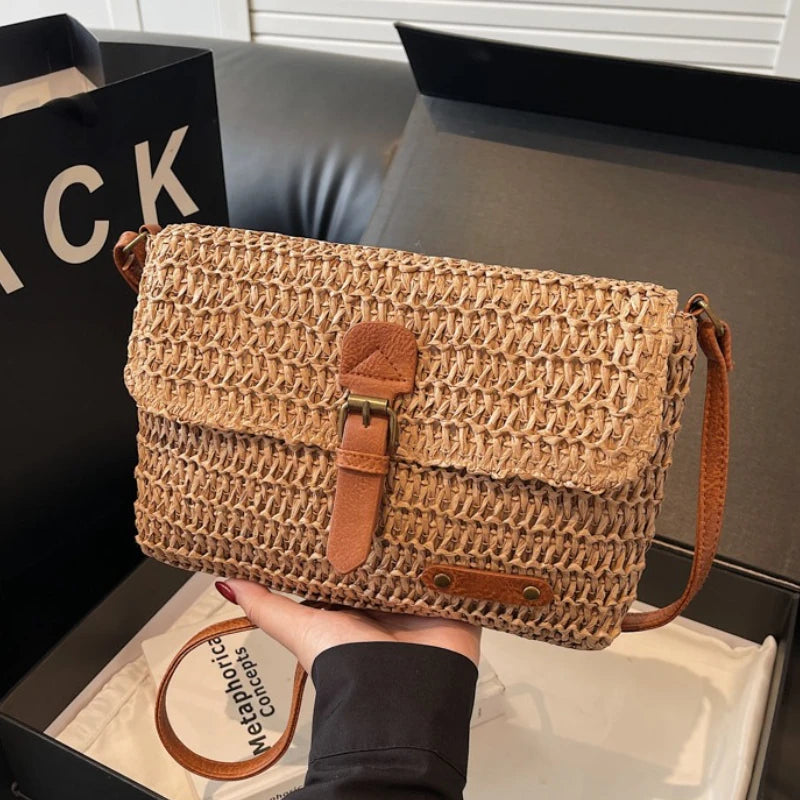 Primosten - Straw Crossbody Bag