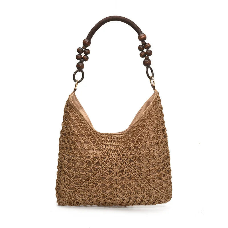 Methoni - Straw Tote Bag
