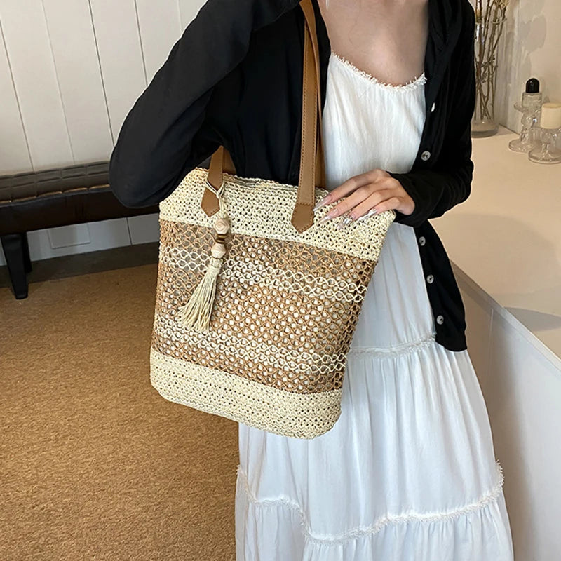 Oludeniz - Rattan Crossbody Bag