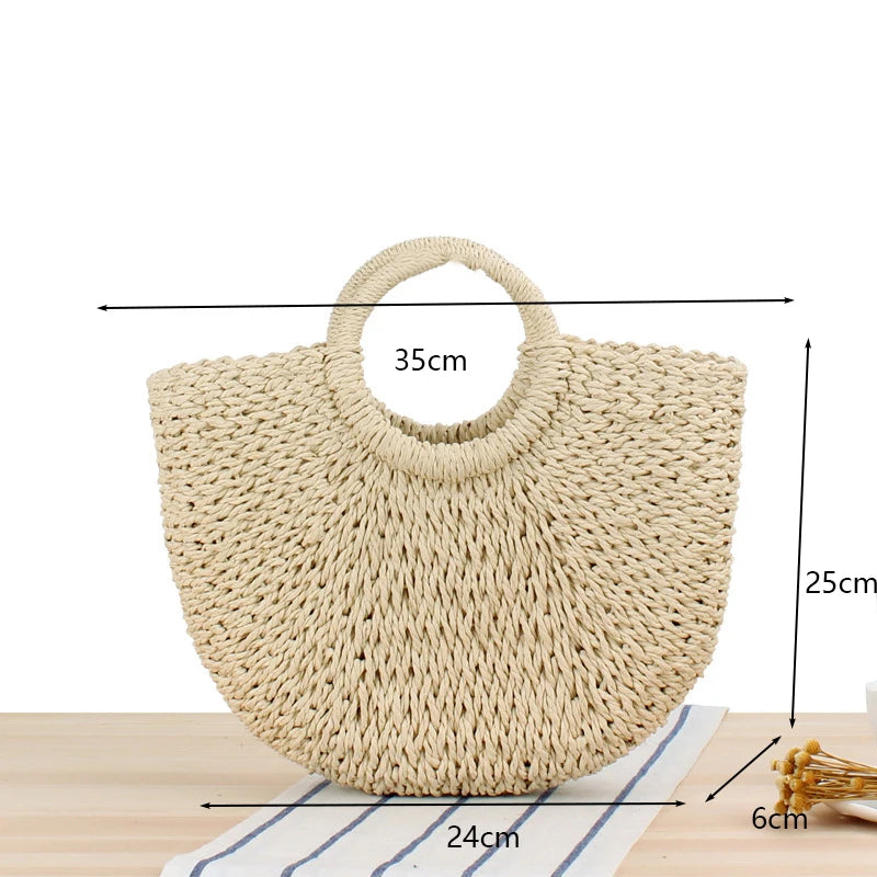 Palinuro - Straw Beach Tote