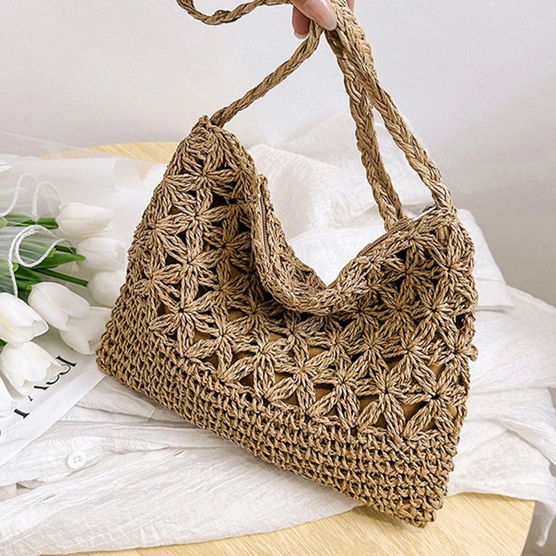 Ortigia - Straw Crossbody Bag