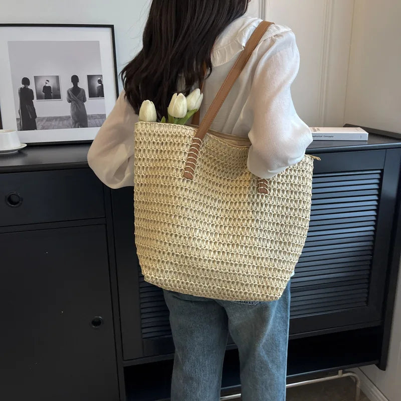 Brac - Straw Beach Tote