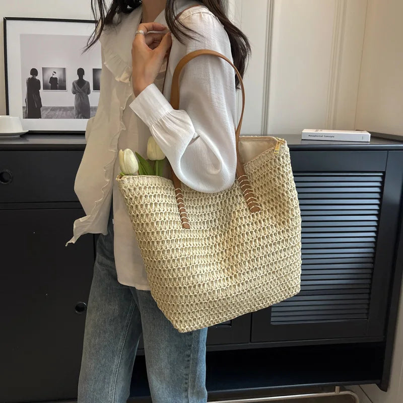 Brac - Straw Beach Tote