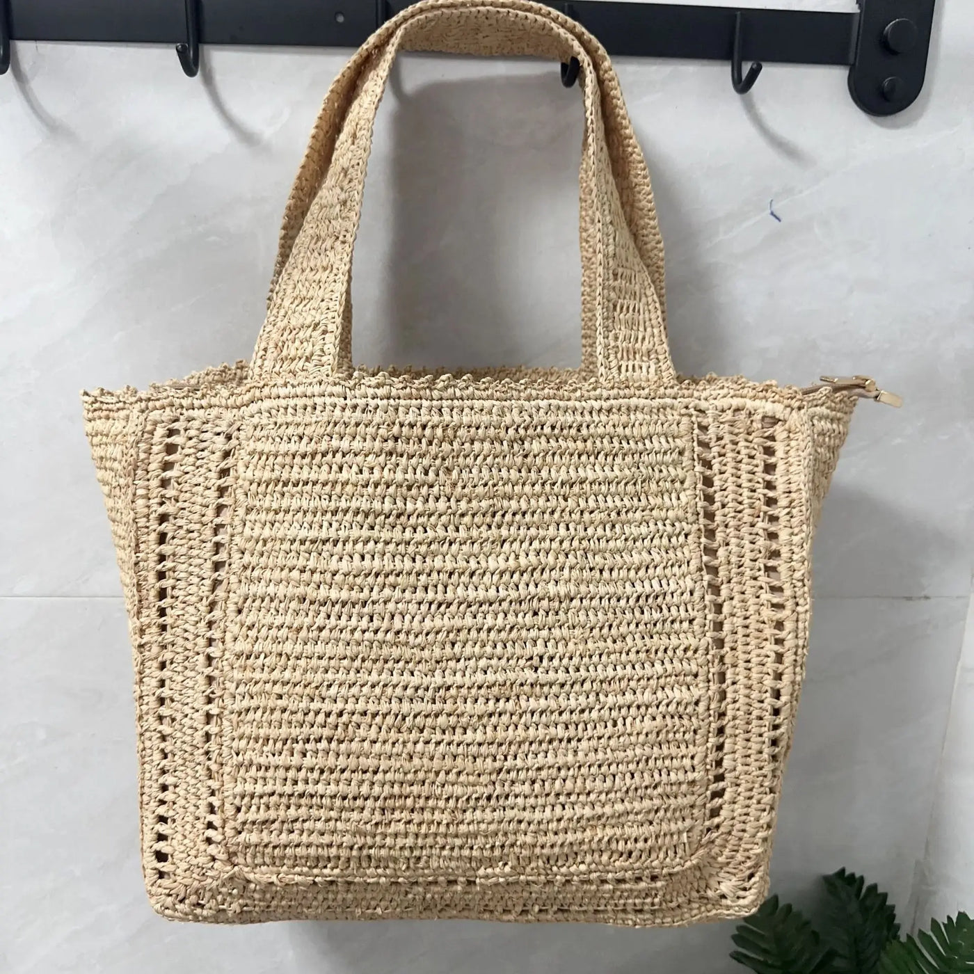 Lefkada - Raffia Tote Bag