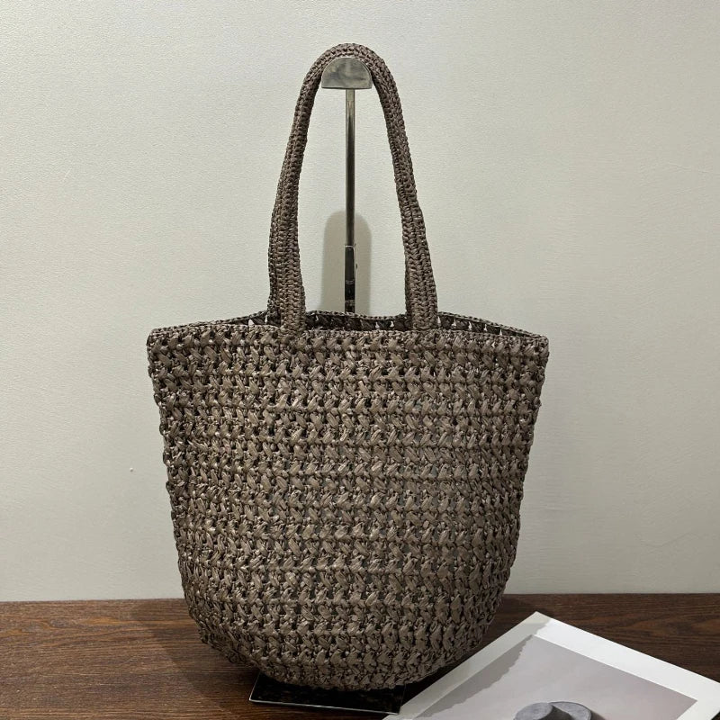 Albufeira - Straw Bucket Bag