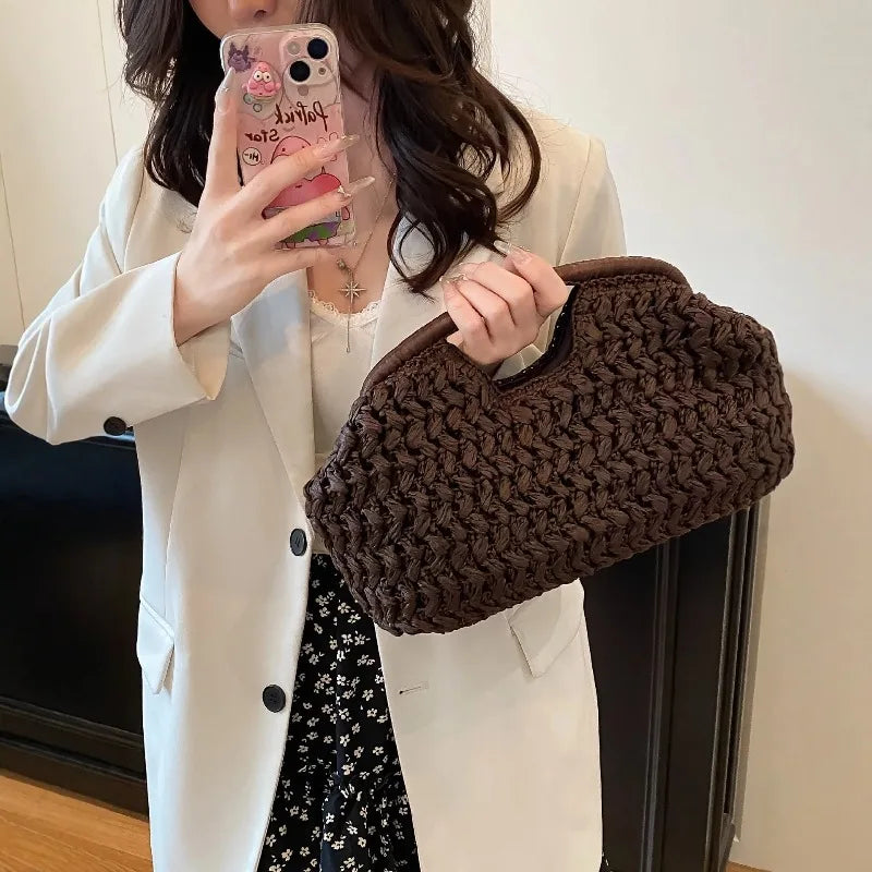 Losinj - Rattan Clutch