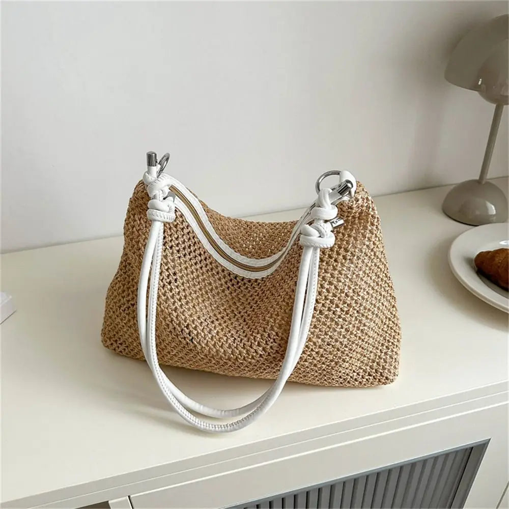 Lindos - Rattan Shoulder Bag