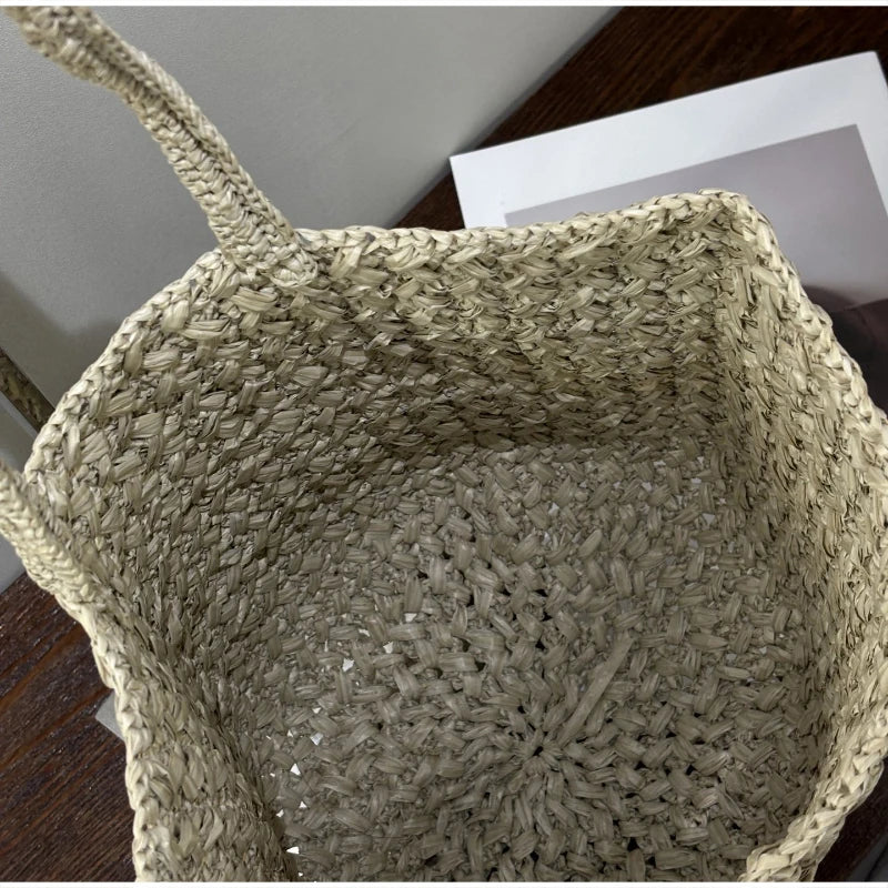 Albufeira - Straw Bucket Bag