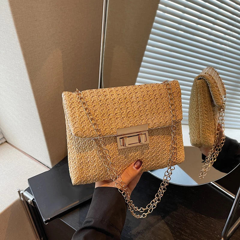 Villasimius - Straw Crossbody Bag