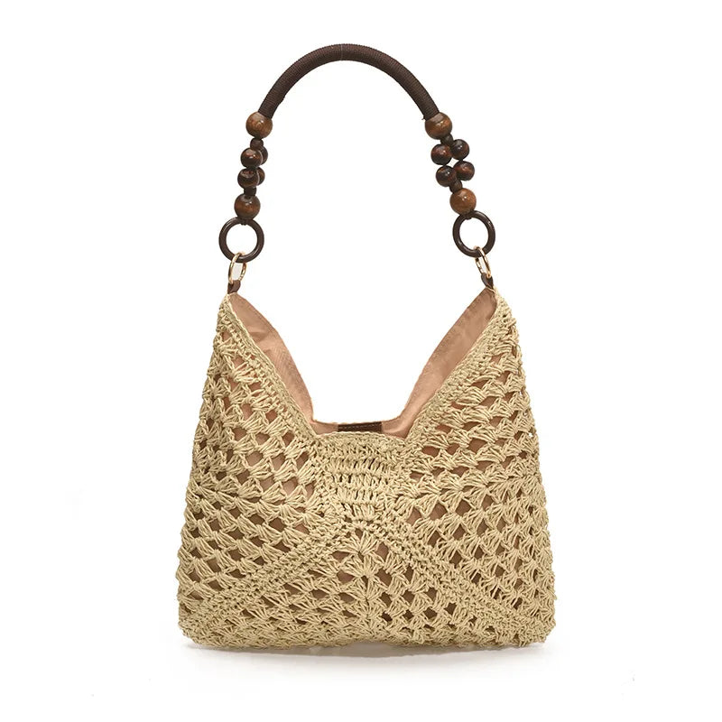 Methoni - Straw Tote Bag