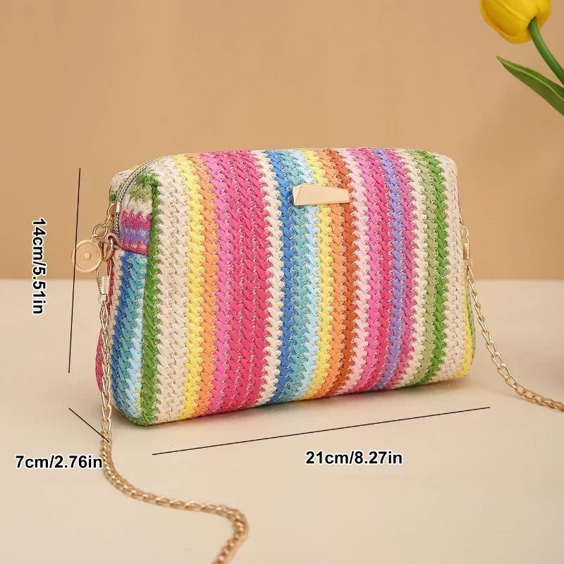 Lagos - Rattan Crossbody Bag