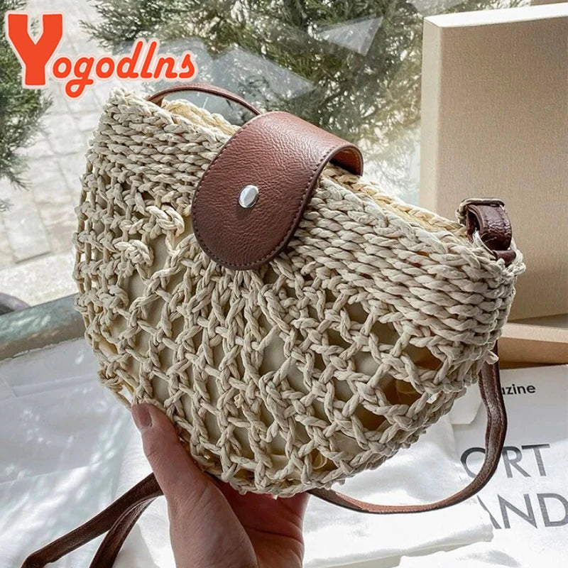 Vis - Rattan Crossbody Bag