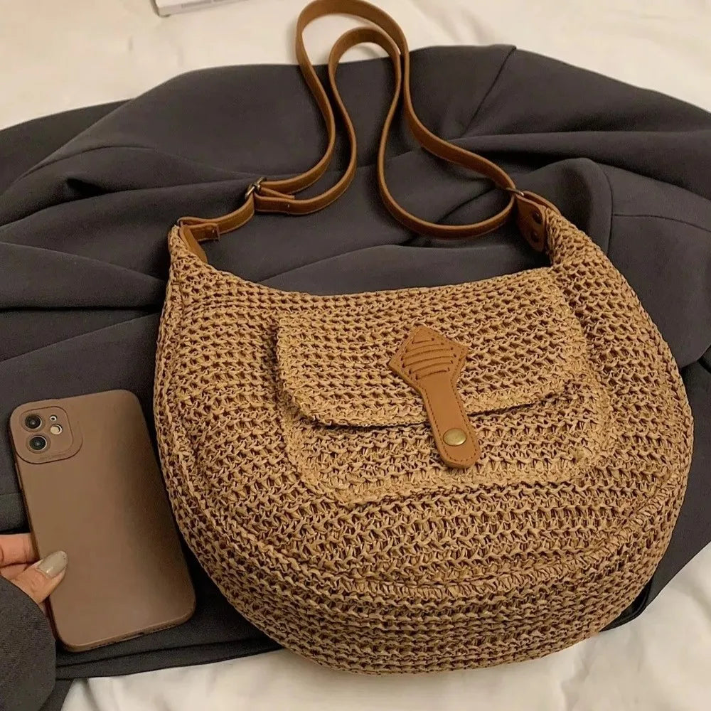 Mljet - Rattan Shoulder Bag