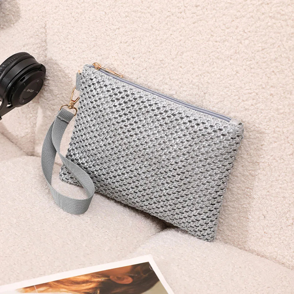 Ramatuelle - Straw Clutch