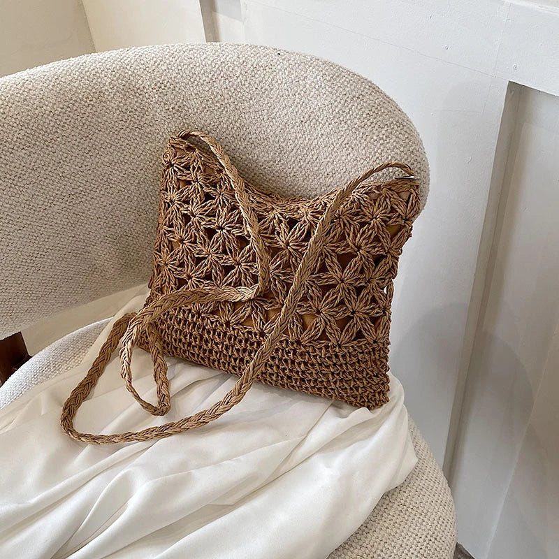 Ortigia - Straw Crossbody Bag