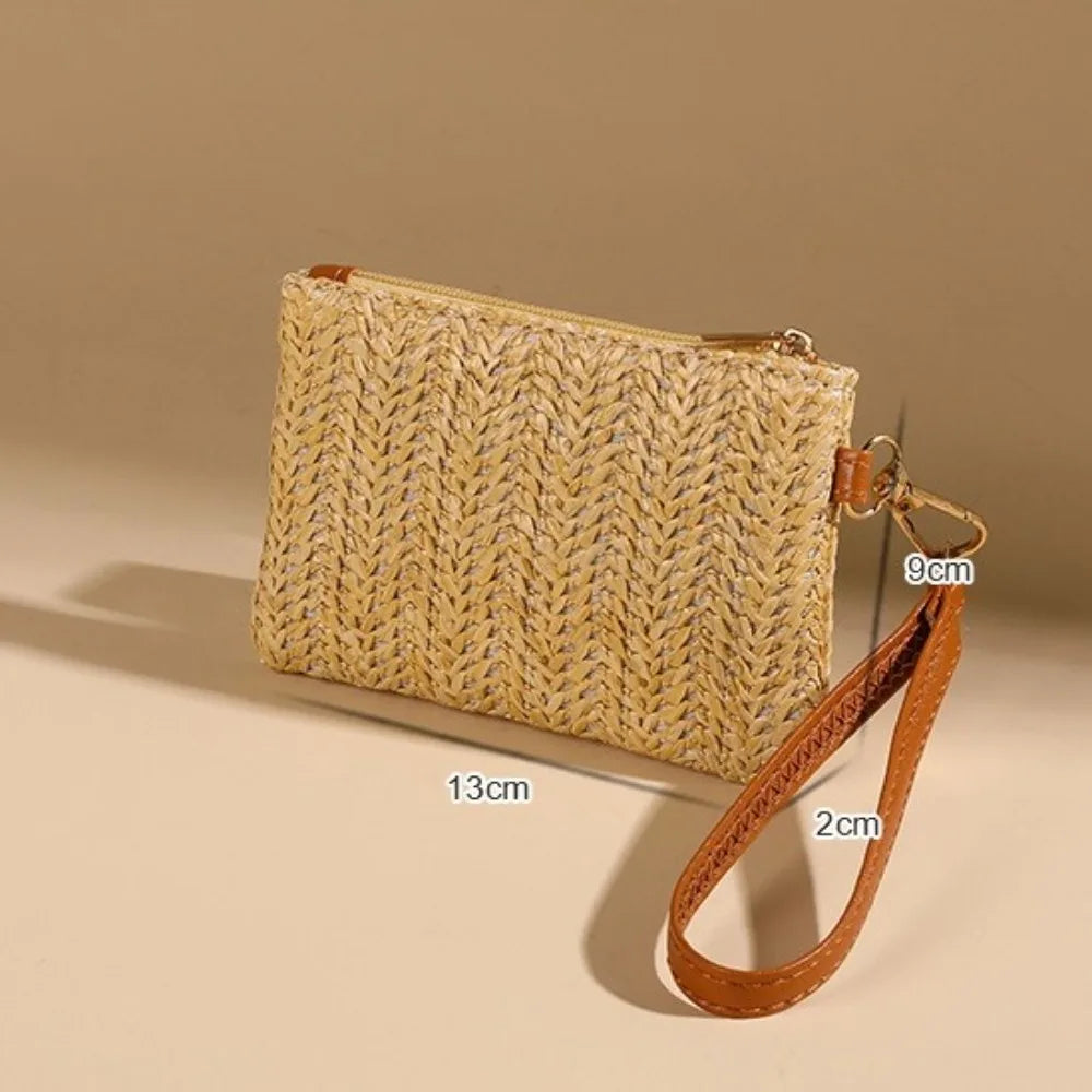 Vejer - Straw Clutch