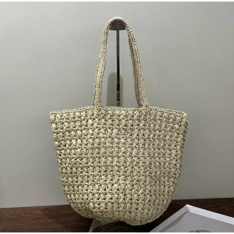 Albufeira - Straw Bucket Bag
