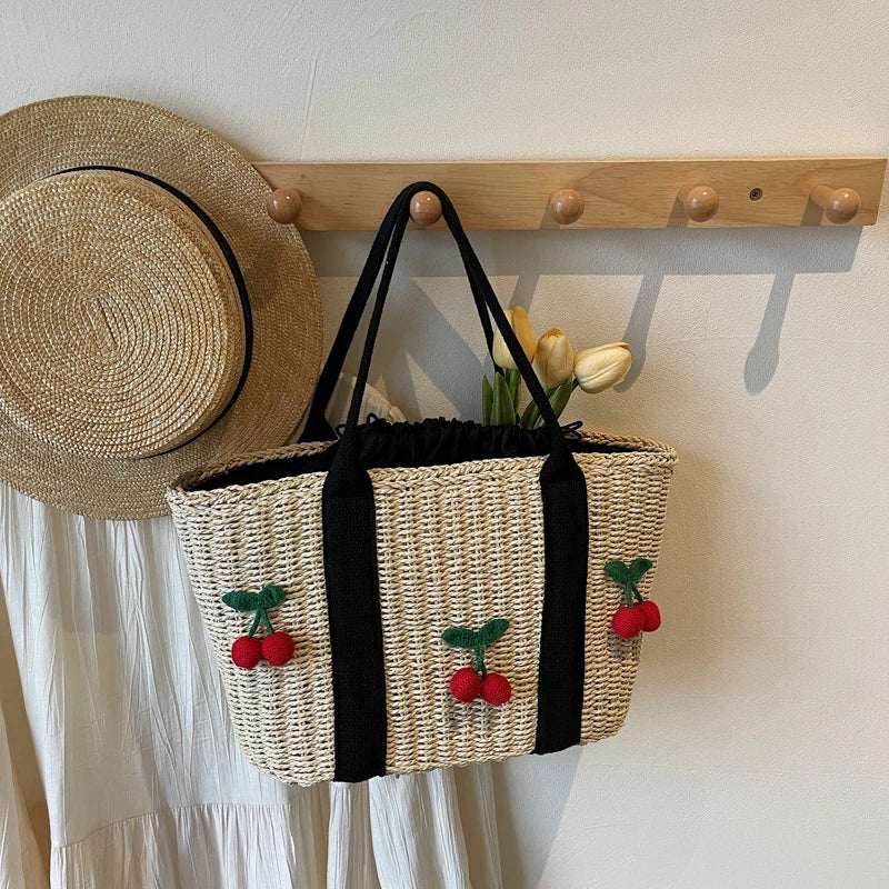 Gassin - Straw Beach Tote