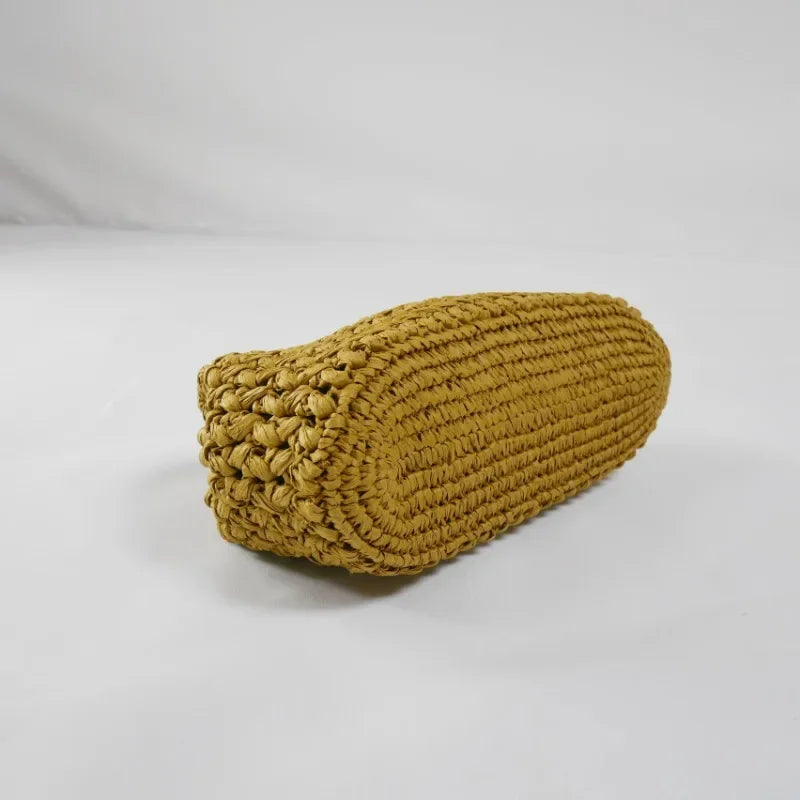 Peschici - Straw Clutch