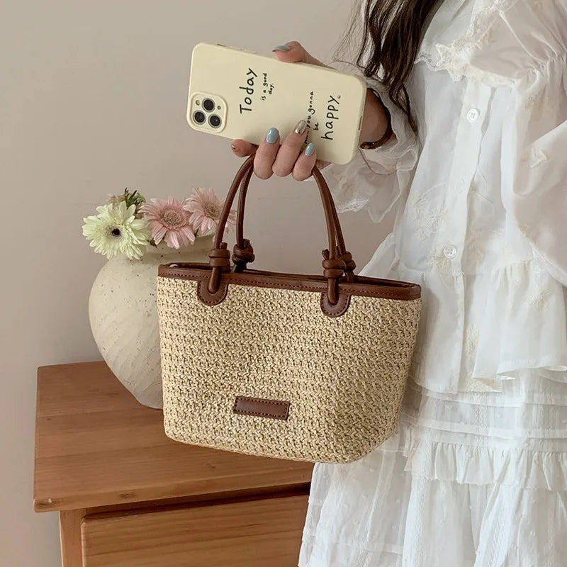 Recco - Straw Crossbody Bag