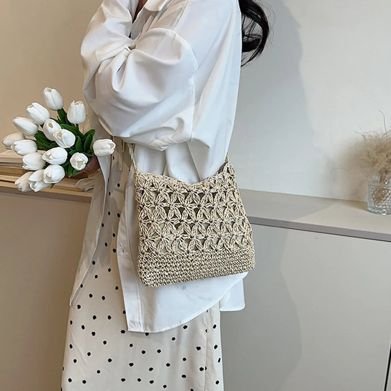 Ortigia - Straw Crossbody Bag