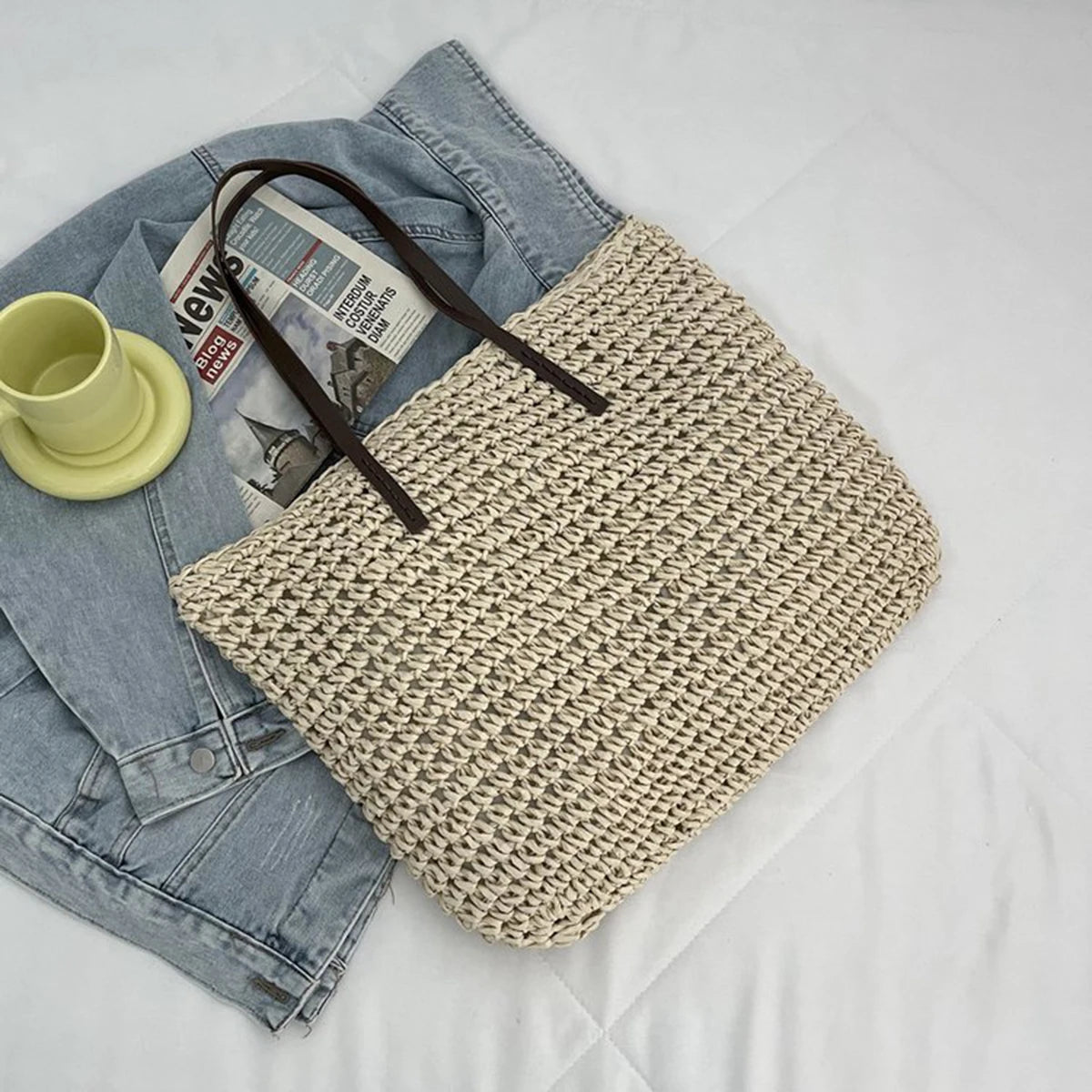 Ulcinj - Woven Beach Bag