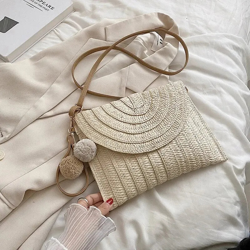 Skiathos - Straw Clutch