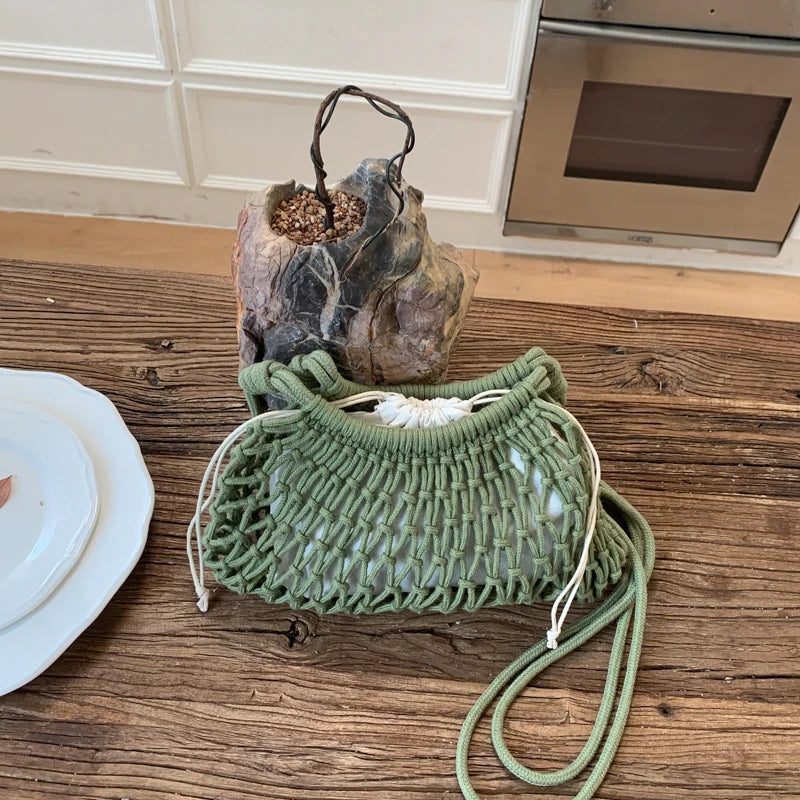 Salou - Straw Crossbody Bag
