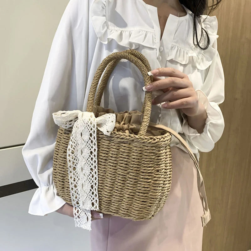 Solta - Rattan Crossbody Bag