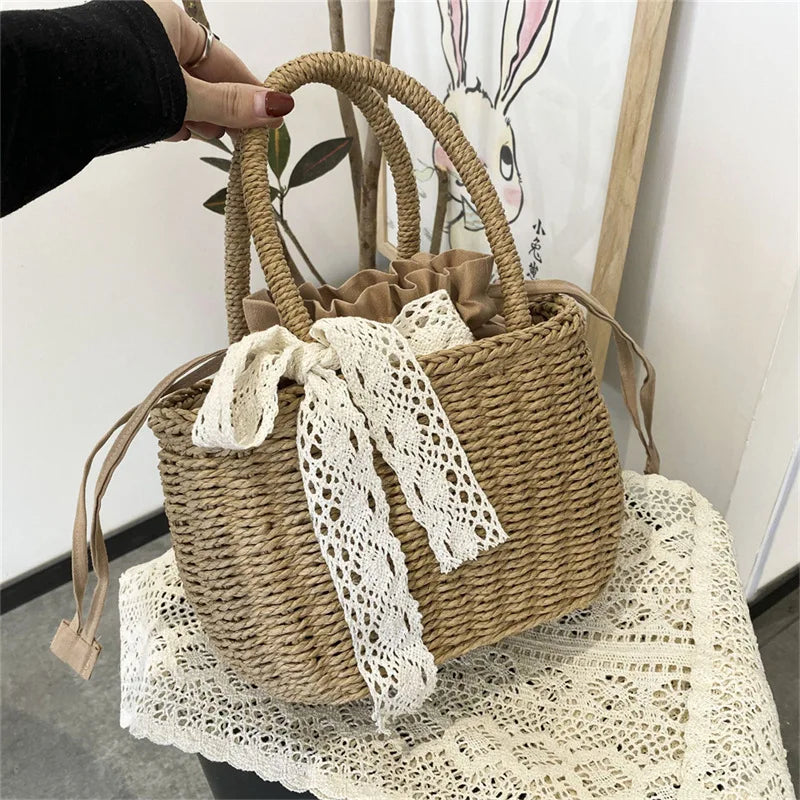 Solta - Rattan Crossbody Bag