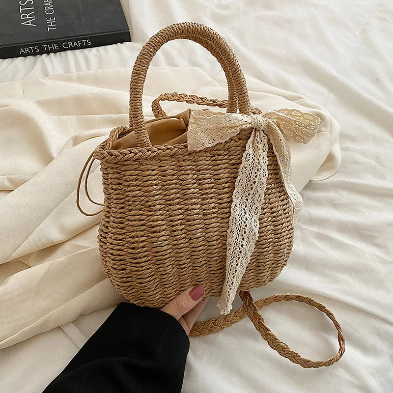 Cavtat - Rattan Clutch