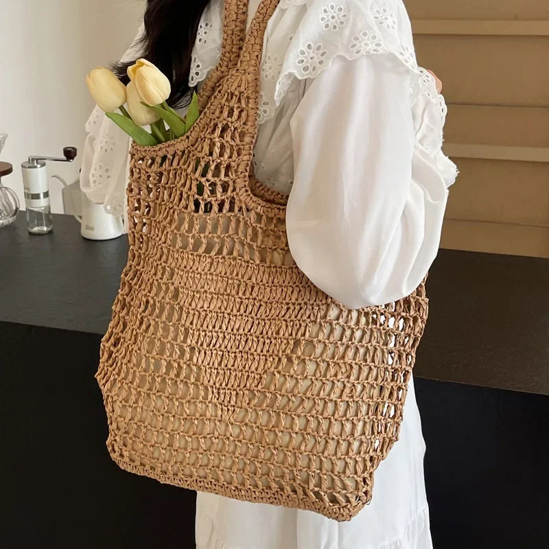 Mondello - Rattan Tote Bag