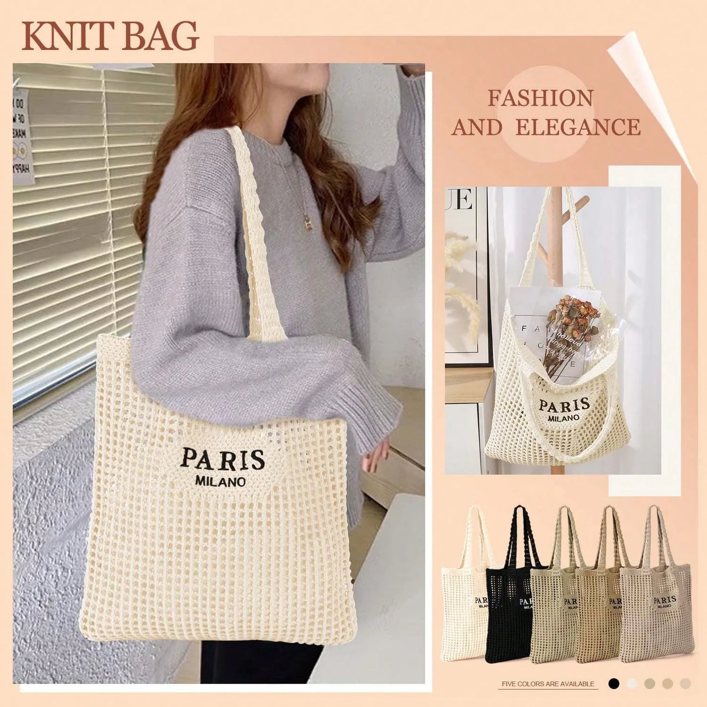 Sperlonga - Straw Beach Tote