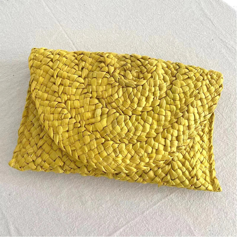 Conil - Straw Clutch