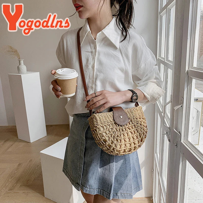 Vis - Rattan Crossbody Bag