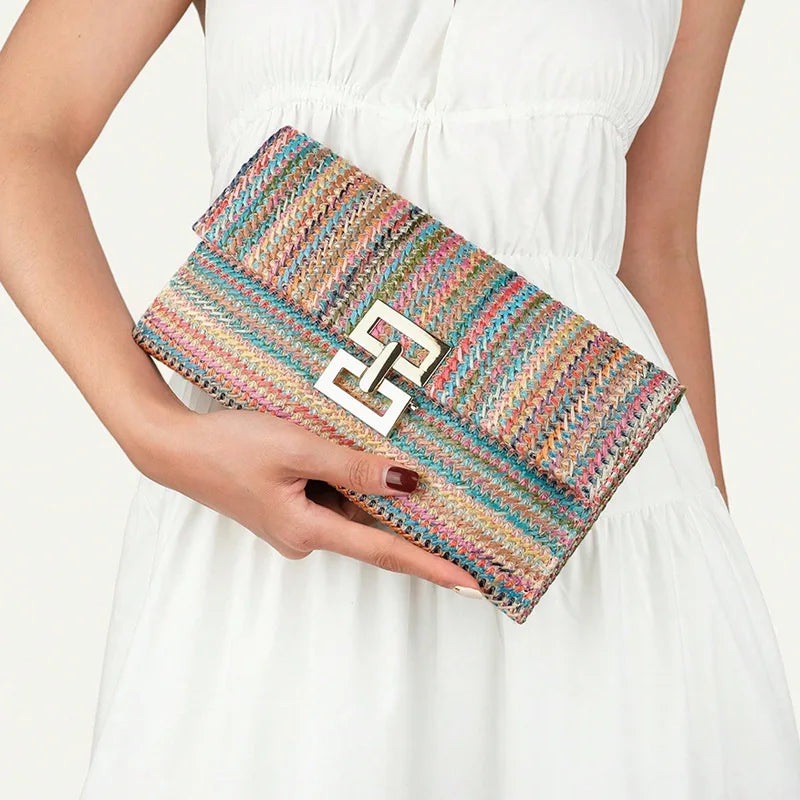 Gaeta - Straw Clutch