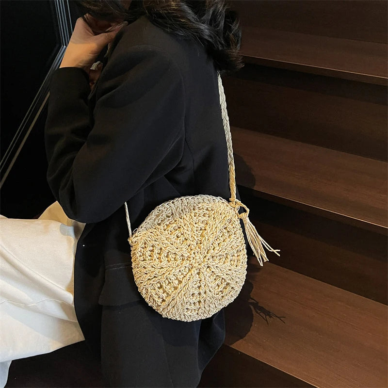 Fiskardo - Rattan Crossbody Bag