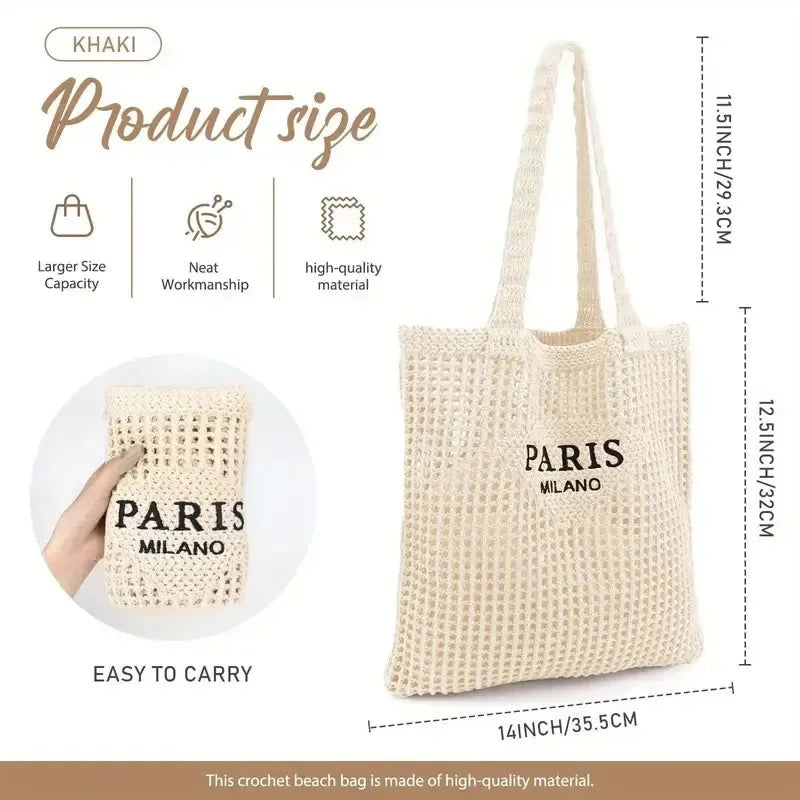 Sperlonga - Straw Beach Tote