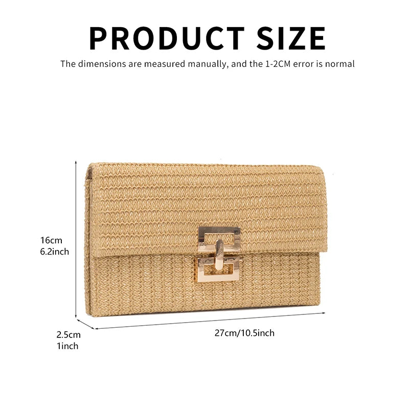 Gaeta - Straw Clutch