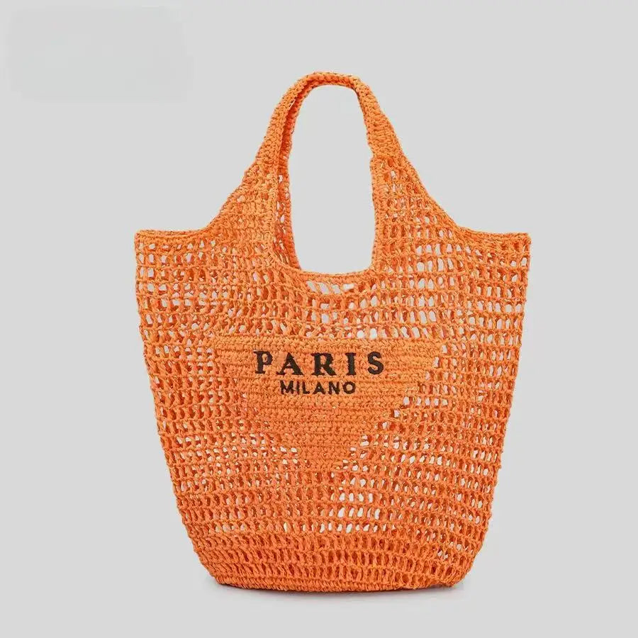 Portovenere - Straw Tote Bag