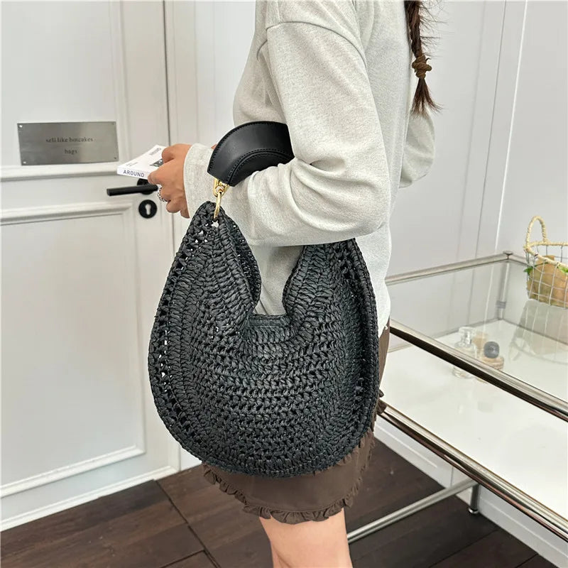 Rethymno - Straw Clutch