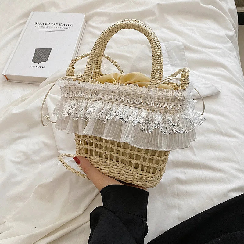Fethiye - Straw Crossbody Bag