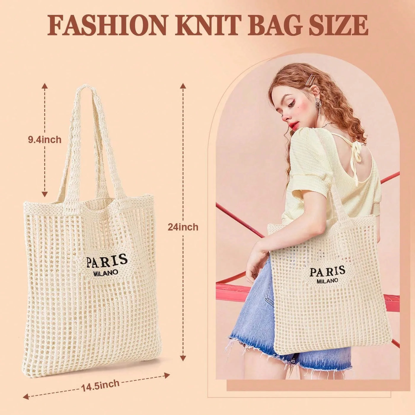 Sperlonga - Straw Beach Tote