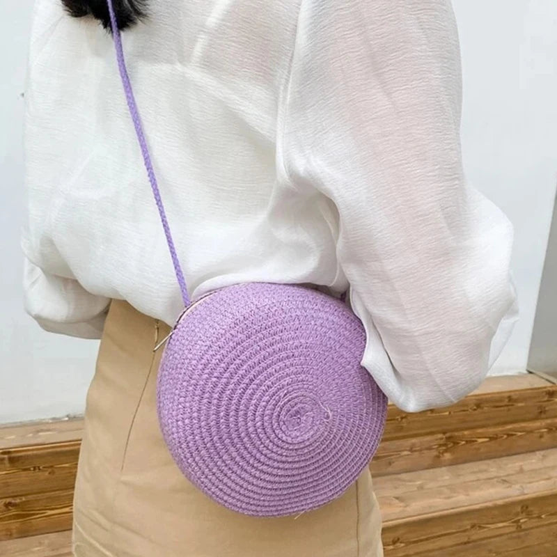 Laigueglia - Rattan Crossbody Bag