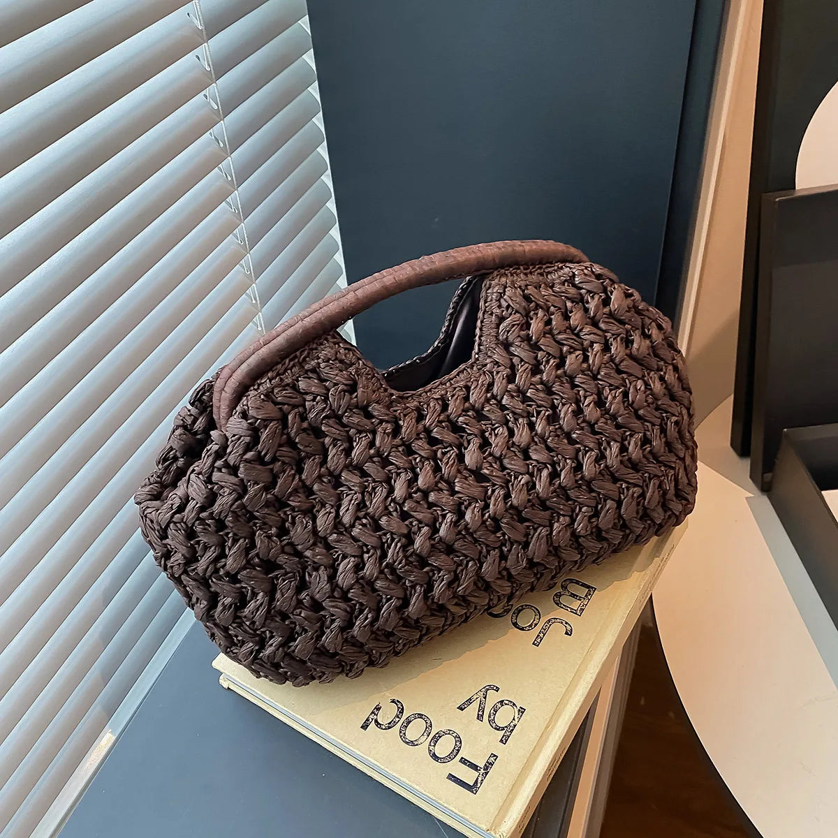 Furore - Straw Beach Tote